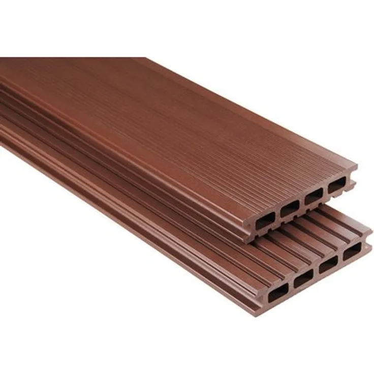 Kovalex WPC-Terrassendiele Standard Braun glatt 2,6 cm x 14,5 cm x 350 cm 4002718610485