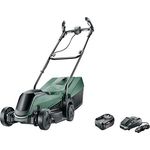 Bosch Akku Rasenmäher CityMower 18 - 1 Akku, 18 Volt System, Rasenflächen bis 300 qm, im Karton - 0 600 8B9 A00, 32 cm Schnittbreite