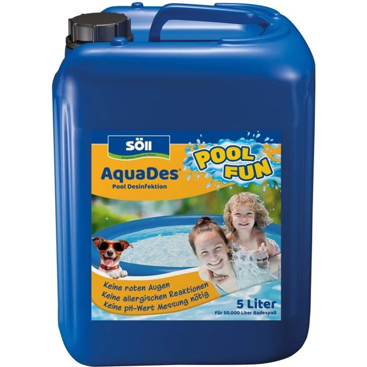 Söll Pool Desinfektion 5 Liter AquaDes für 50 Qbm – Bild 1