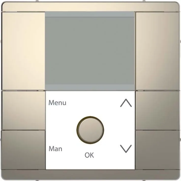MERTEN Zeitschaltuhr Modul nickelmetallic MEG5755-6050