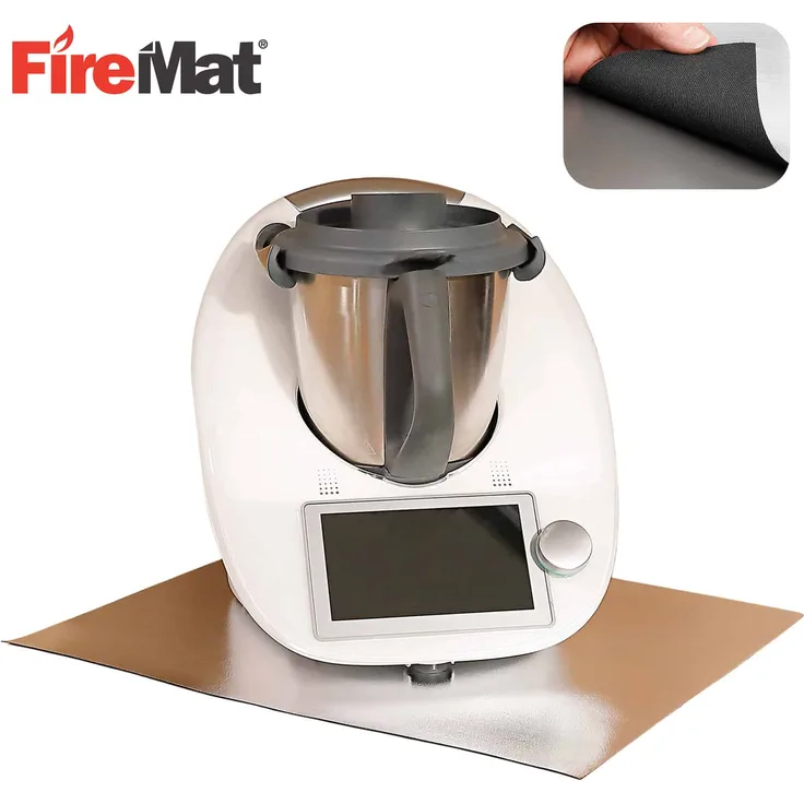 FireMat AHV Edition 75x50cm feuerfeste Matte für Elektrogeräte in Büros und Privat