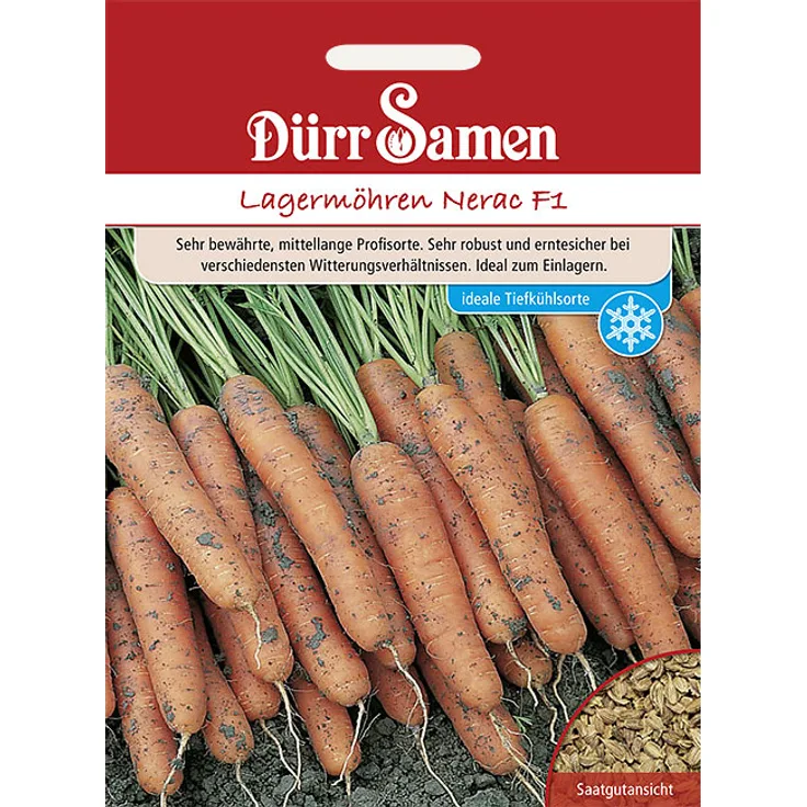 Dürr-Samen Möhren Lagermöhren Nerac F1