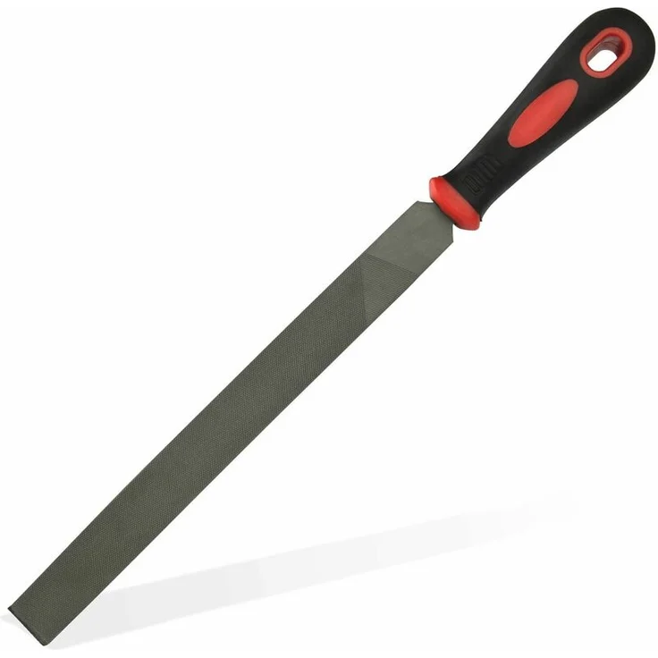 Flachfeile Hieb 2 FF200 Feile Metallfeile Werkstattfeile mit Kreuzhieb