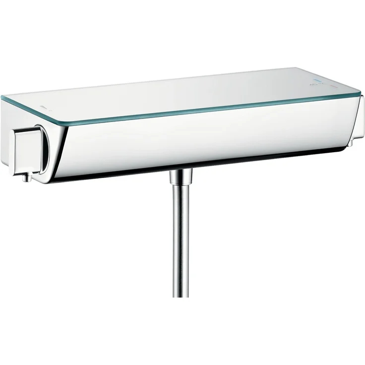 hansgrohe Ecostat Select Aufputz Duschthermostat, für 1 Funktion mit Adapter zur Renovation, Chrom – Bild 1