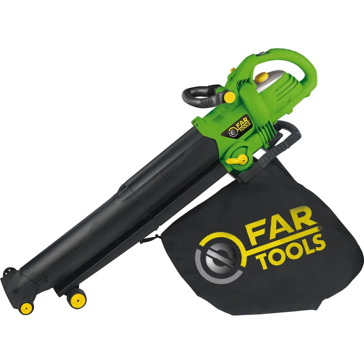 Fartools AB 2600 Laubsauger-Laubbläser, 2.800 W, Schwarz 2800 Watt