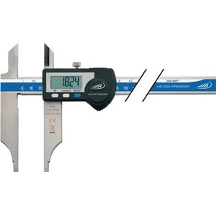 HELIOS·PREISSER Werkstattmessschieber DIN862 DIGI MET® 500mm dig. m. Spitzen H.PREISSER