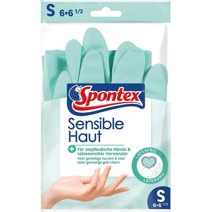 Mapa Spontex für sensible Haut Größe S aus latexfreiem Material
