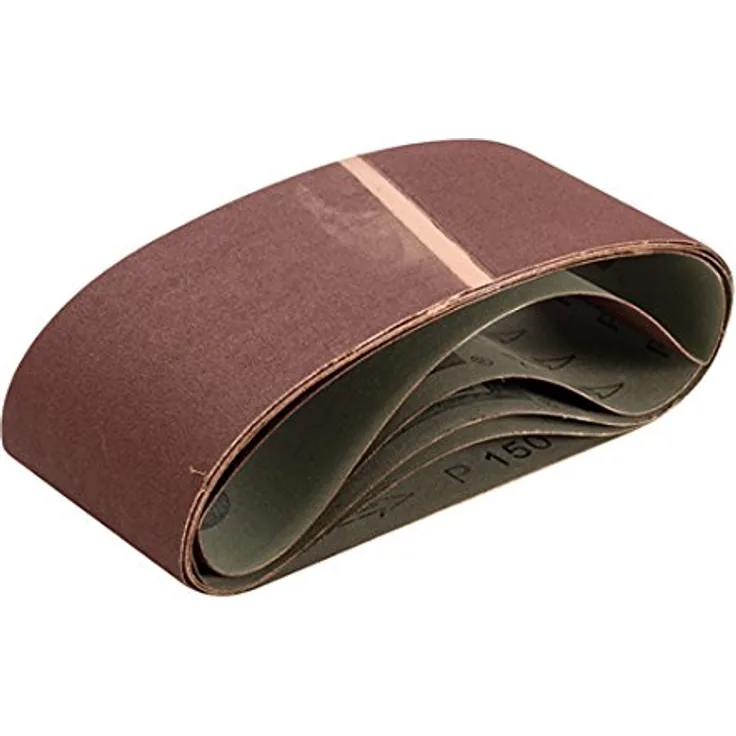 Triton TPTA12314868 Schleifbänder, 100 x 560 mm, 5er-Pack, braun