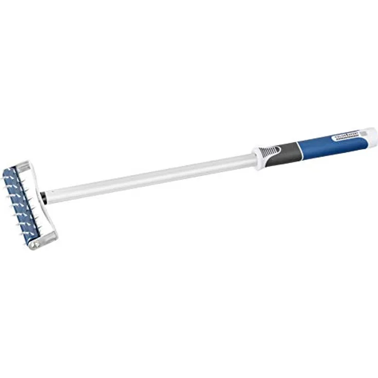 Color Expert 95813099 RemoveMaster 3K-Griff Igelwalze Stachelwalze Nagelrolle, blau, 15cm Breite