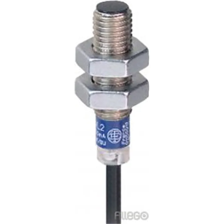 Schneider XS508B1PAL2 XS5-Induktiver Näherungsschalter M8, L33mm, Edels, Sn 1,5mm, 12-24 V DC, Kabel, 2m