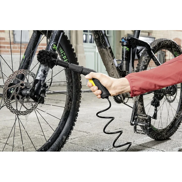 Kärcher Mobile Outdoor Cleaner OC 3 Bike Box 1.680-017.0 Wassertankvolumen: 4 l, Lithium-Ionen-Akku, abnehmbarer Wassertank, schonender Niederdruck, Universalbürste, Fahrradreiniger, Mikrofasertuch – Bild 6