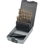 KEIL 307 501 110 Metallbohrersortiment HSS-E DIN 338 Cobalt, geschliffen, Split Point, 19-teilig Ø 1,0-10,0 mm um 0,5 mm steigend, in RoseBox - Preisvergleich