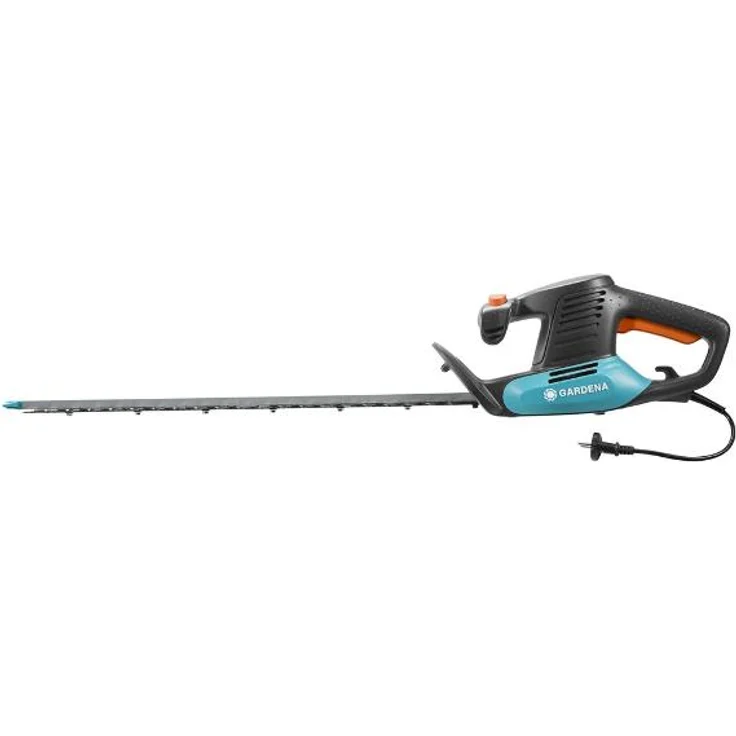 GARDENA Elektro-Heckenschere EasyCut 500-55: Elektrische Heckenschere mit 500 W Motorleistung, 55 cm Messerlänge, 18 mm Messeröffnung, ergonomischer Griff und Anschlagschutz (9832-20) – Bild 2