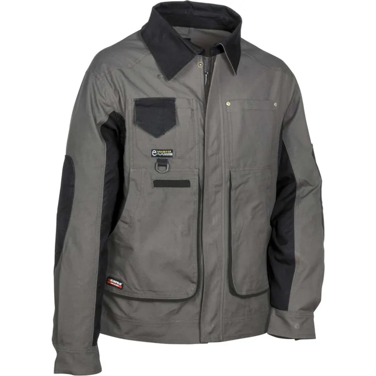 Profi Arbeitsjacke Cofra BRUXELLES, 100% Baumwolle anthrazit 52