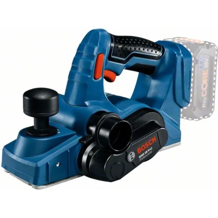Bosch Professional 82mm Akku Hobel GHO 18V-Li ohne Akku ohne Ladegerät – Bild 1