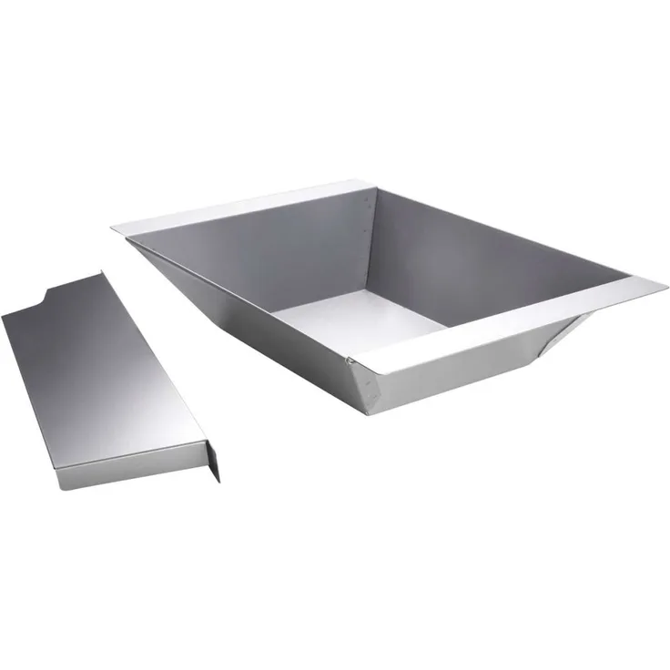 Allgrill Holzkohleeinsatz für Gasgrill Chef S-M-L-XL, Ultra, Extreme, Outdoorküche 30x46 cm Edelstah