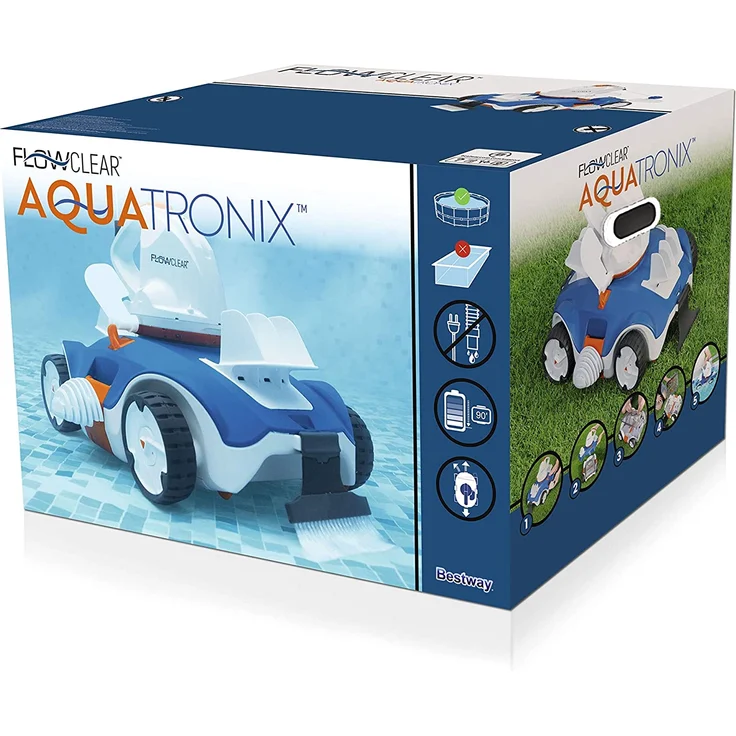 Bestway Flowclear Akkubetriebener, automatischer Poolsauger AQUATRONIX – Bild 5