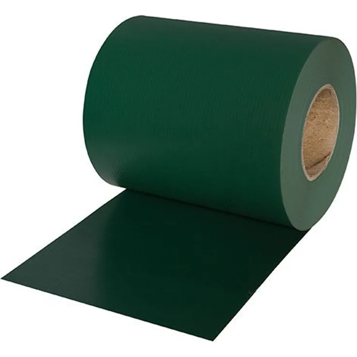 JAROLIFT PVC Sichtschutzstreifen 40m inkl. Befestigungsclips für Zäune, grün