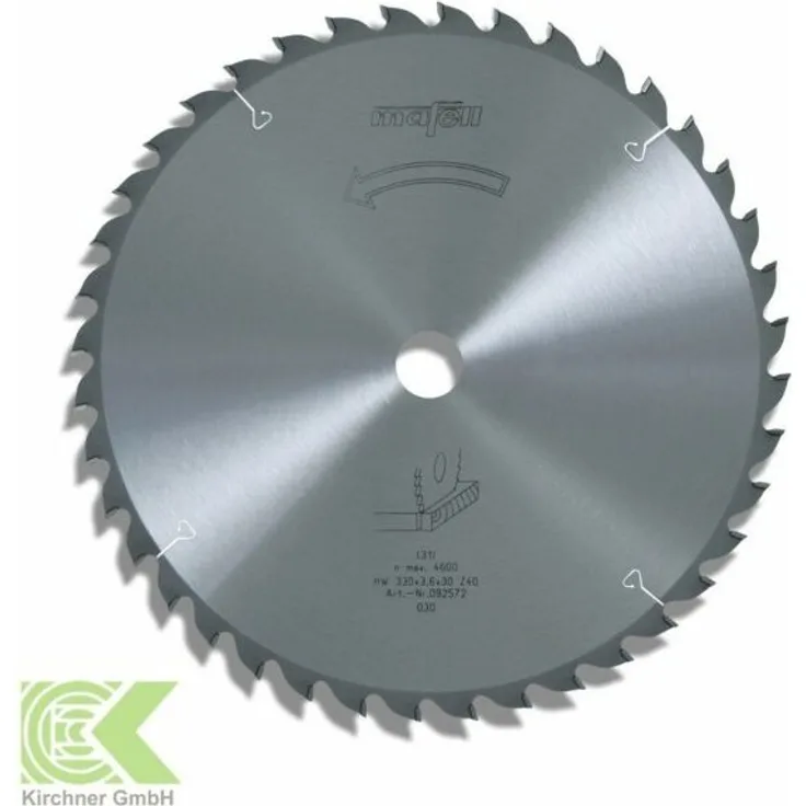 Sägeblatt HM 330 x 2,2 - 3,6 x 30 mm Z 40 Handkreissäge MKS 130 Fc 092572 - Mafell