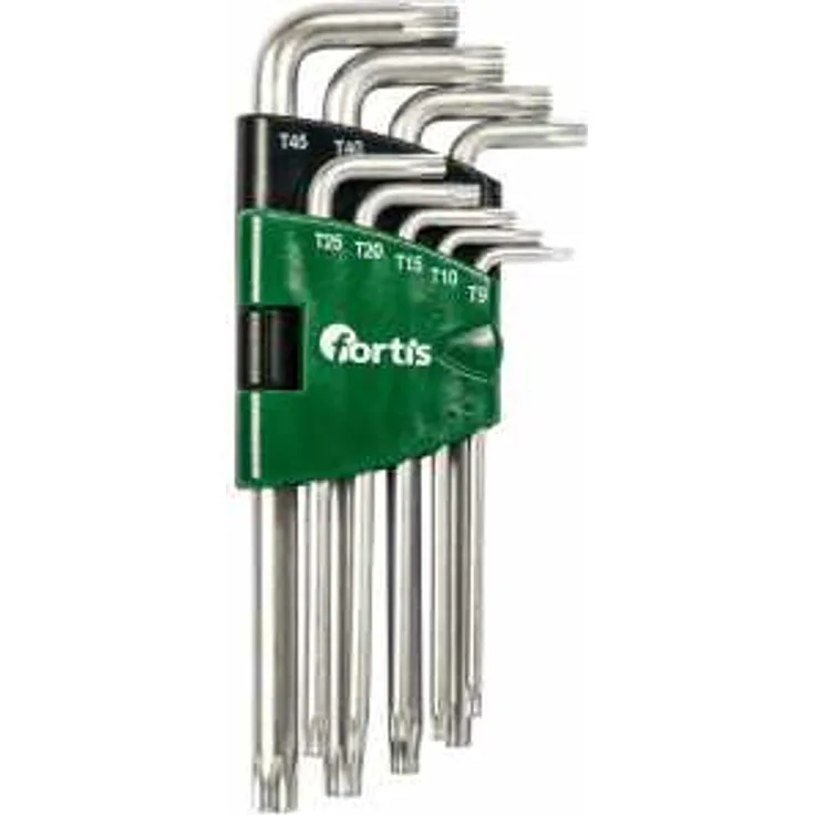 Fortis WinkelSchraubendreher-Clip 9tlg. T9-45