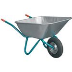 Mefro 11140 Schubkarre Bully 140 Liter mit doppeltem Boden