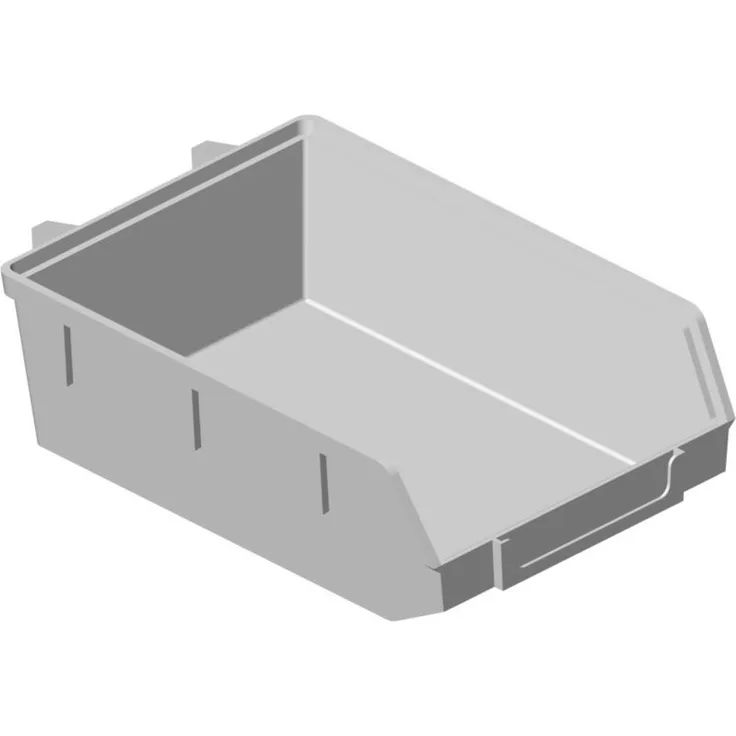 Lochwand Minibox 90x135 H 40 weiß - Element System