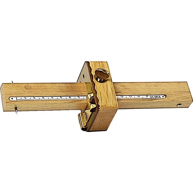 Ulmia Streichmaß aus Weißbuche 0029K Maßskala bis 150 mm Gesamtlänge 220 mm