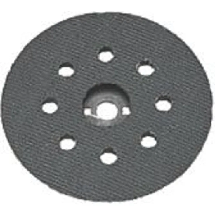 Metabo Stützteller mit Kletthaftung (Ø 122 mm, Härte: mittelhart, Ausführung: gelocht, geeignet für: SXE 125) 631224000