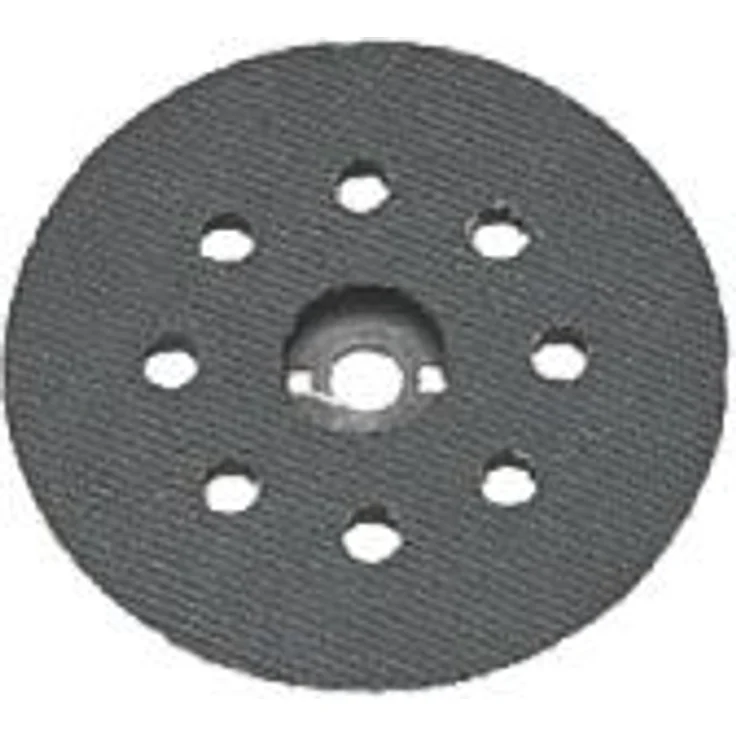 Metabo Stützteller mit Kletthaftung (Ø 122 mm, Härte: mittelhart, Ausführung: gelocht, geeignet für: SXE 125) 631224000