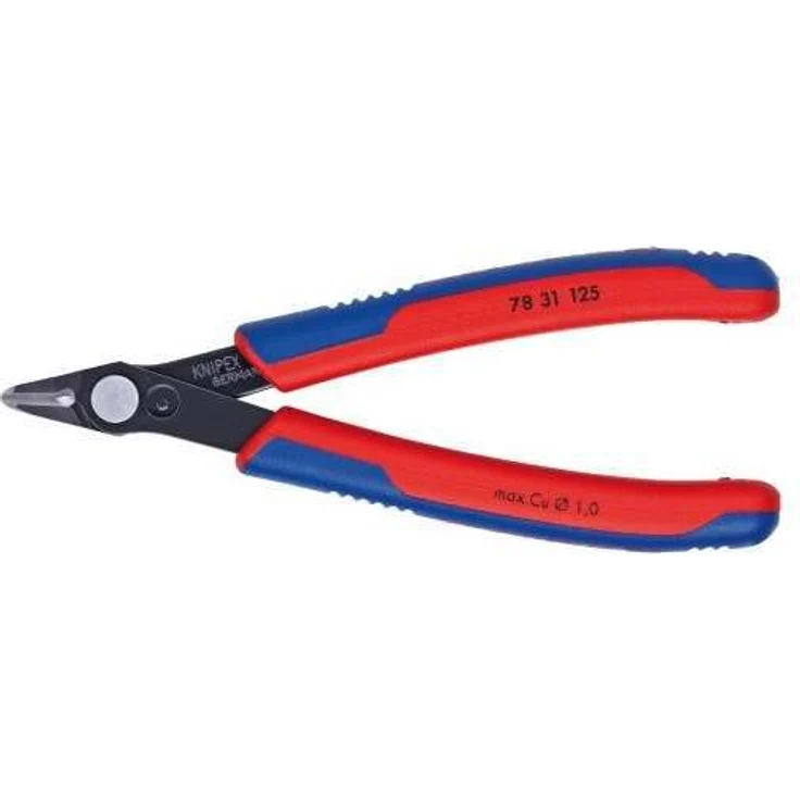 KNIPEX 78 31 125 Electronic Super Knips brüniert mit Mehrkomponenten-Hüllen 125 mm – Bild 1