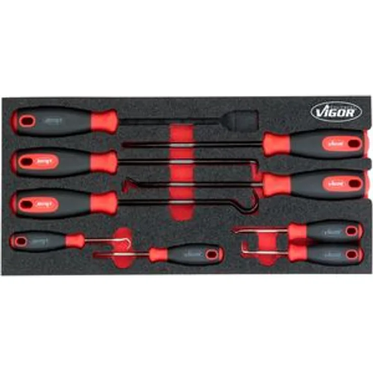 VIGOR Haken- und Schaber-Satz V5070