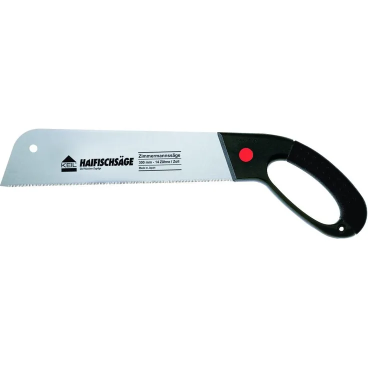 KEIL 100 112 312 Japanische Haifischsäge - Zimmermannsäge 300 mm - 14 Zähne-Zoll