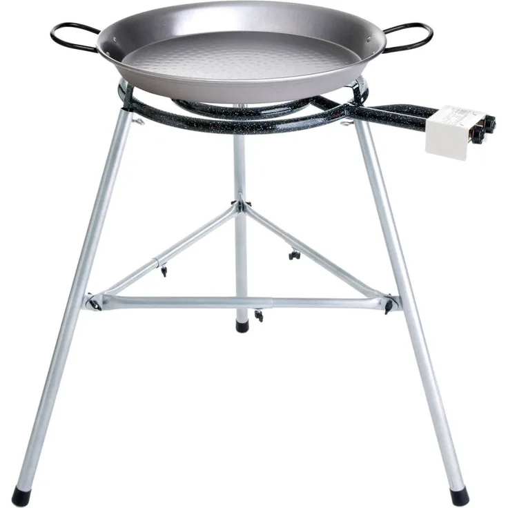 Paella World Comfort Line Set 5 Brenner mit Paella-Pfanne Stahl Ø 60-80 cm