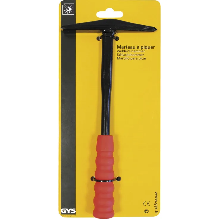 GYS Schlackehammer 260 aus geschmiedetem Stahl - Blister, 1 Stück, 240 g, 044159