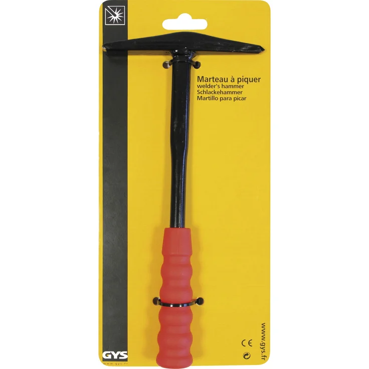 GYS Schlackehammer 260 aus geschmiedetem Stahl - Blister, 1 Stück, 240 g, 044159 – Bild 1