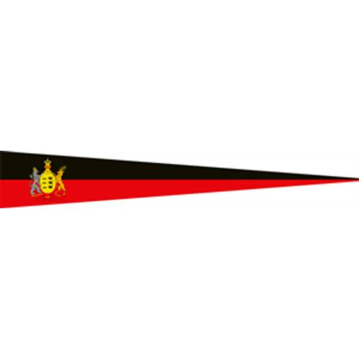 Wimpel Königreich Württemberg 80 g/m² ca. 30 x 150 cm
