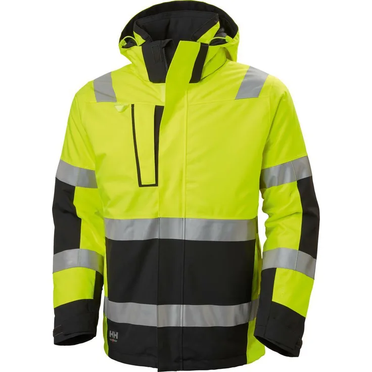 Helly Hansen Winterjacke ALNA, warngelb/ebony, Gr.L,