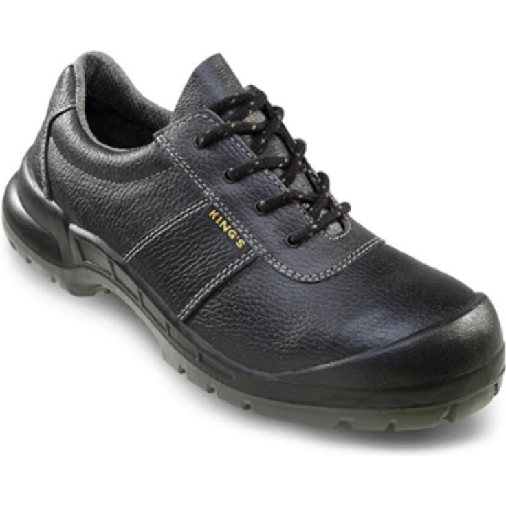KINGS 52706 Sicherheitsschuh Sicherheitsschuhe Arbeitsschuhe Schwarz Flach Gr 48 48