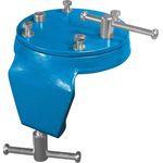 Drehklammer für HEUER Front Schraubstock 120 mmBROCKHAUS