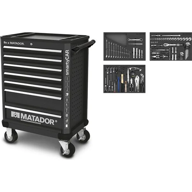 Matador Werkstattwagen RATIO smartyCAR, 1030x790x470 mm, 81639150