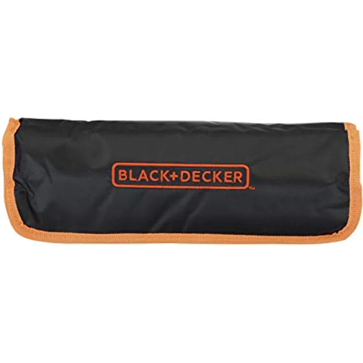 Black+Decker 76-teilig Handliche Roll-Tasche (mit Autowerkzeug-Zubehör) A7063 – Bild 4