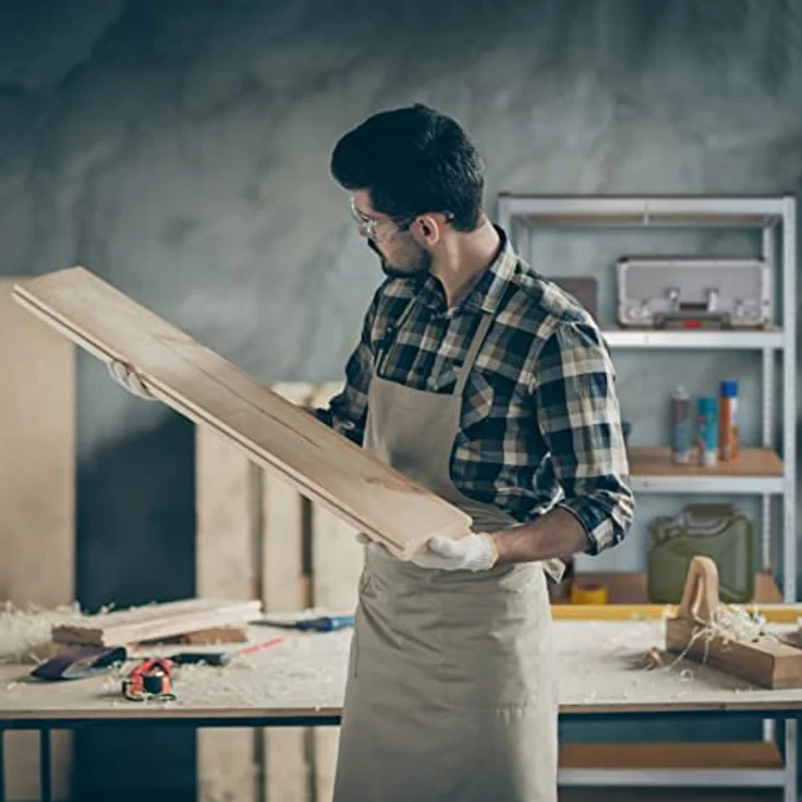 Schwerlastregal verzinkt, Traglast 875kg, 180x90x45 cm, 5 Böden, zum Stecken, Stahl, Lagerregal Keller, silber – Bild 3