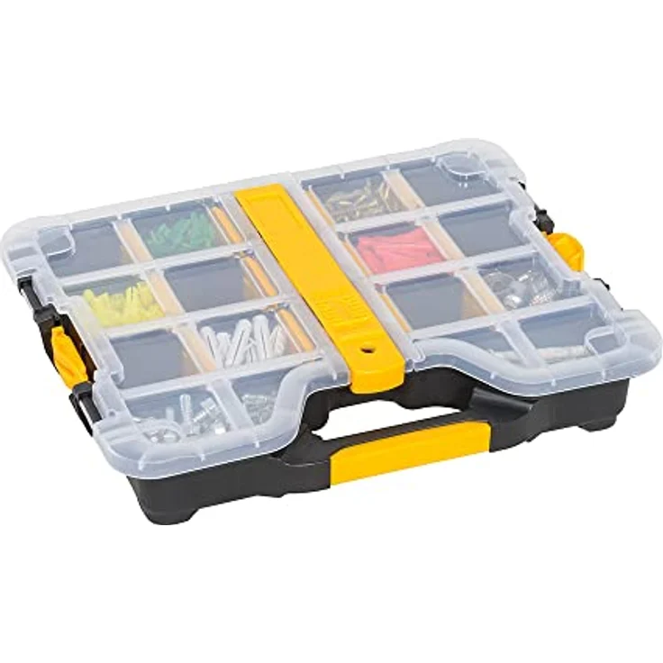 Allit 457430 EuroPlus Basic >S<47-7-36,schw Sortimentskasten, Sortierkasten, Schwarz, Gelb, transparent, 1 Stück – Bild 10