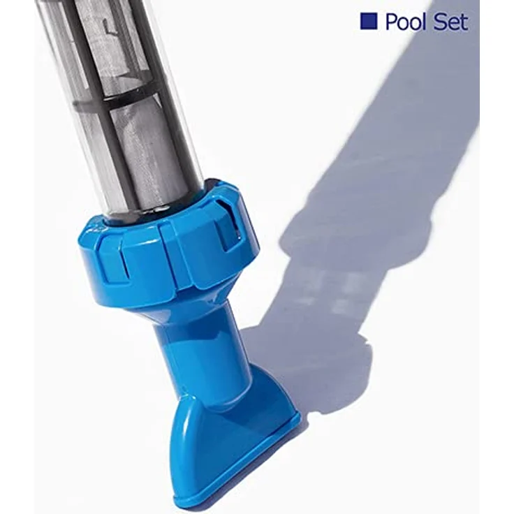 MAUK Manueller Jet Vacuum Pool-Reiniger mit eingebautem Filter, 1,98 m, kein Strom/Schlauch nötig – Bild 5