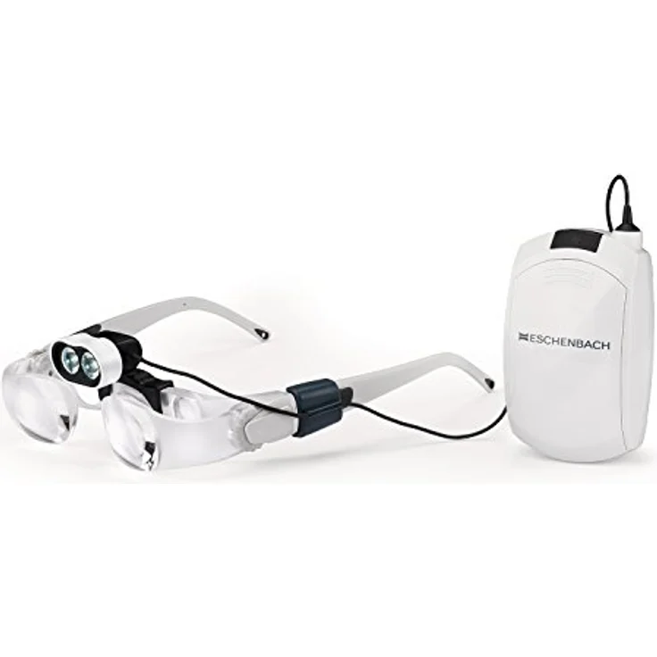 ESCHENBACH OPTIK headlightLED individuelle Beleuchtung, Zubehör für Kopfbandlupe laboCOMFORT, Lupenbrille maxDETAIL und Leseglas combiPLUS – Bild 2