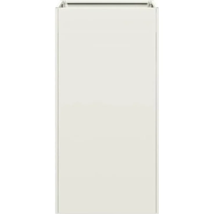 vidaXL Pflanzkübel Weiß 40x40x80 cm Kaltgewalzter Stahl, Pflanzschale, Garten-Garten-Pflanzkübel, Outdoor-Pflanzgefäß, Hochbeet, Pflanzgefäß – Bild 5