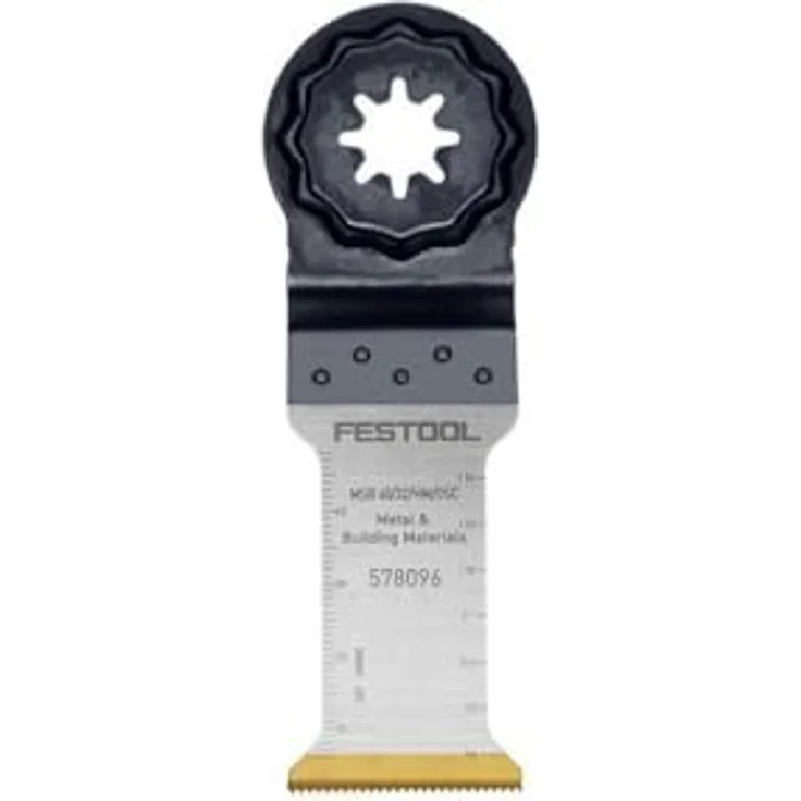 Festool Carbide-Sägeblatt MSB 60/32/HM/OSC, verschleißfest für harte Materialien, Staubarm und werkzeugloser Sägeblattwechsel