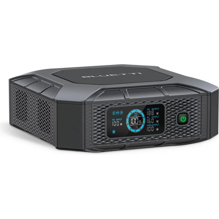 BLUETTI X20, 288W/48000mAh Powerbank für Laptop mit Smart Digital Display, 12 Adapter und blitzschnellem Aufladen
