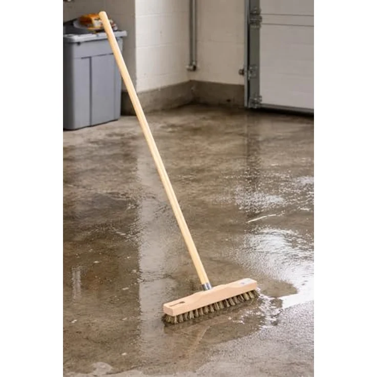BawiTec Badewien Rheinischer Wischer mit UnionMix mit Holzstiel – Bild 3