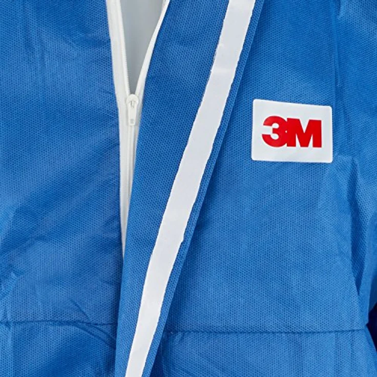 3M 45303XL Schutzanzug 4530, Atmungsaktiv, Antistatisch, Flammhemmend, Kleidergröße XXXL, Blau – Bild 6
